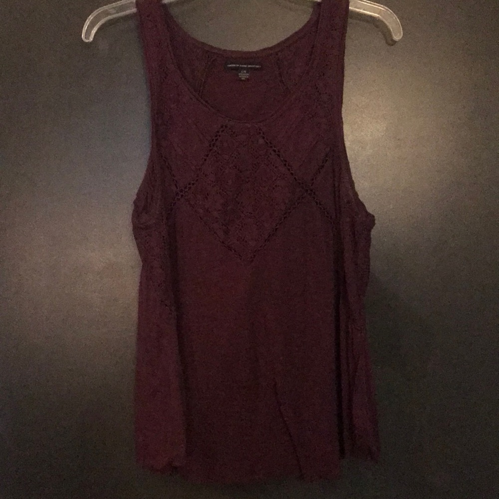 Purple tank top